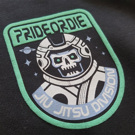 PRIDE OR DIE space force bjj zaketa -black